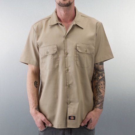 Dickies Kauluspaita Beige