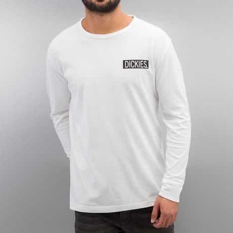 Dickies Pitkähihainen Paita Valkoinen
