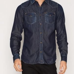 Diesel New-Sonora Shirt Kauluspaita Denim