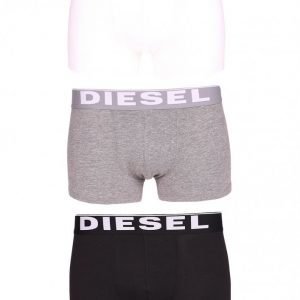 Diesel UMBX-Kortythreepack Boxer Bokserit White/Grey/Black