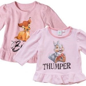Disney Bambi Tunika 2 kpl Peach/White