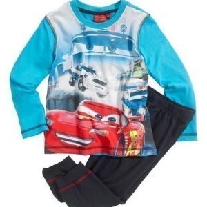 Disney Cars Pyjama Sininen Tummansininen