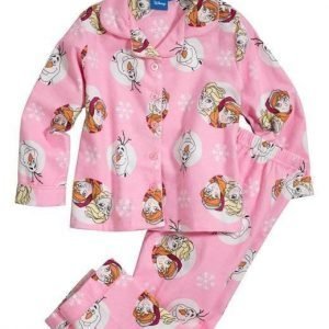 Disney Frozen Flanellipyjama Roosa