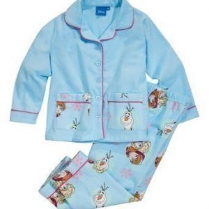 Disney Frozen Flanellipyjama Sininen