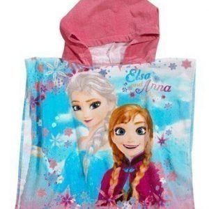 Disney Frozen Poncho Roosa Kuvioitu