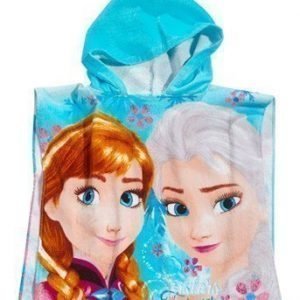 Disney Frozen Poncho Sininen Kuvioitu