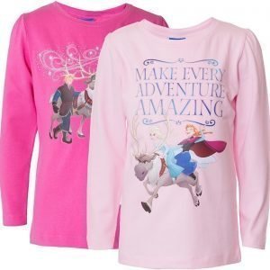 Disney Frozen Pusero 2 kpl Pink