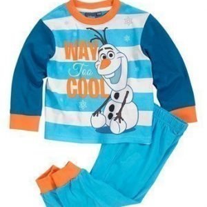 Disney Frozen Pyjama Petroli Sininen