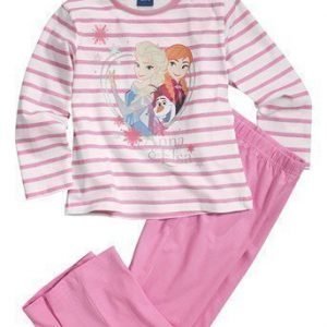 Disney Frozen Pyjama Roosa Valkoinen