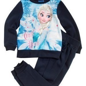 Disney Frozen Svetarisetti Tummansininen