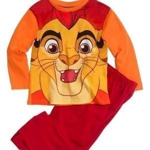 Disney Lejonkungen Pyjama Oranssi Punainen