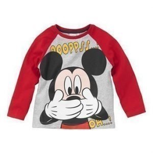 Disney Mickey Mouse T-paita Punainen