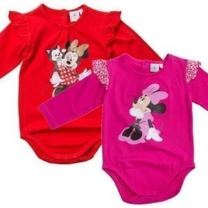Disney Minnie Mouse Body 2 kpl Pink/Red