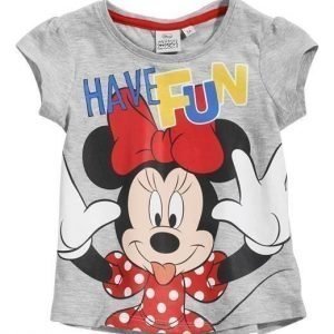 Disney Minnie Mouse Paita Mel. harmaa