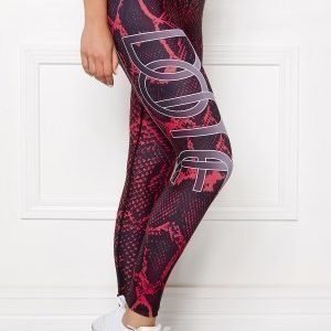 Dome Fitness Reptilian Training Tights Black/Pink