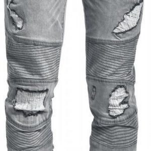 Doomsday Destroyed Biker Jeans Farkut