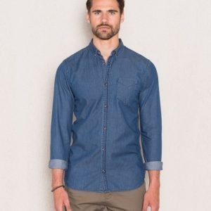 Dr.Denim Pete Shirt 279 Retro Blue