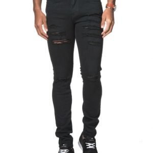 Dr.Denim Snap Black Riped