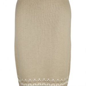 Dress In Neulehame Beige / Vanharoosa