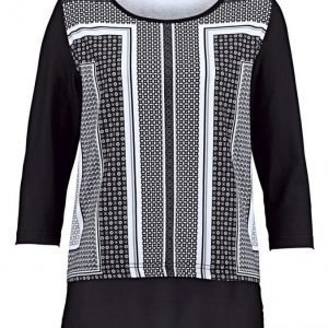 Dress In Paita Musta / Valkoinen