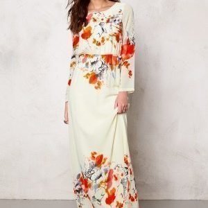 Dry Lake Afternoon Long Dress Poppy Print