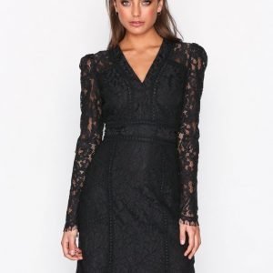 Dry Lake Miranda Dress Maksimekko Black Lace