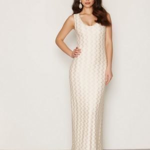 Dry Lake Valentine Long Dress Maksimekko Beige