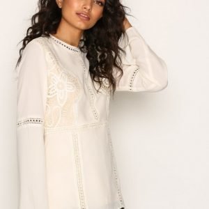 Dry Lake Vapour Blouse Juhlapaita Offwhite