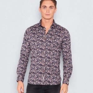 Dstrezzed Shirt Multi Flower Anthra