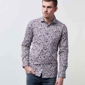 Dstrezzed Shirt Multi Flower Offwhite