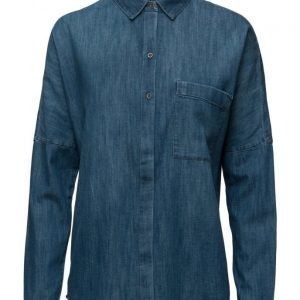 EDC by Esprit Blouses Denim pitkähihainen paita