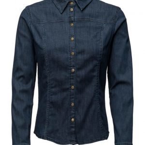 EDC by Esprit Blouses Denim pitkähihainen paita