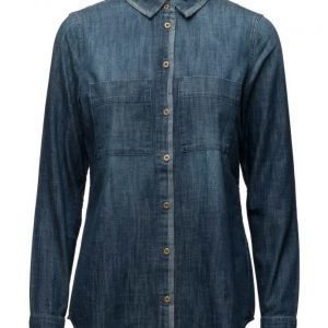 EDC by Esprit Blouses Denim pitkähihainen paita