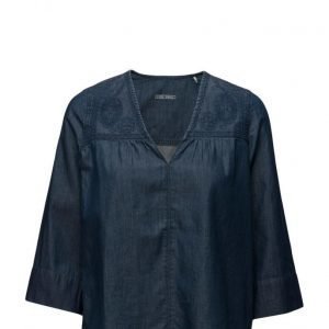 EDC by Esprit Blouses Denim pitkähihainen pusero