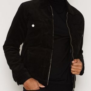 Edwin Panhead Zip Flap Jacket Takki Black