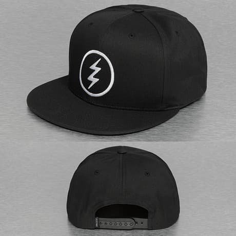 Electric Snapback Lippis Musta