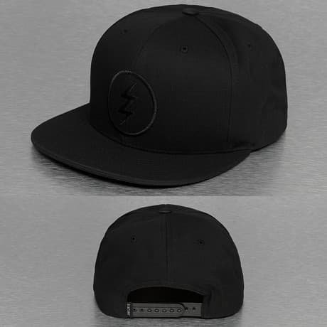 Electric Snapback Lippis Musta