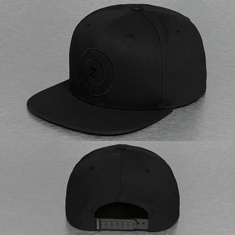 Electric Snapback Lippis Musta