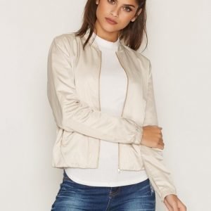 Elvine Milla Tencel Jacket Bomber Takki Oyster