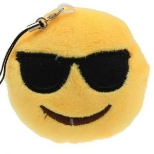Emoji Smiley Emoticon Cool| nyckelring