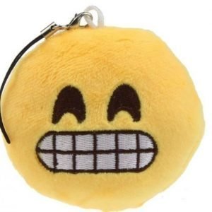 Emoji Smiley Emoticon Visar tänder| nyckelring