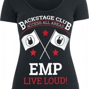 Emp Backstage Club Flags Naisten T-paita