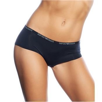 Emporio Armani Lilla Cheeky Microfiber Black1