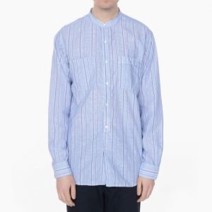 Engineered Garments Banded Collar Shirt