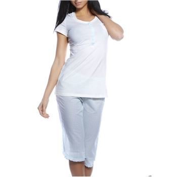 Esprit Vichy Pyjamas Set Light Mint