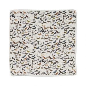 Eton Bird Print Taskuliina