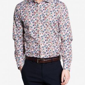 Eton Brighton Poplin Slim Shirt Kauluspaita Kuviollinen