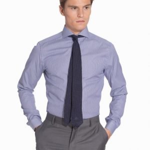 Eton Brighton Poplin red Ribbon Kauluspaita Blue