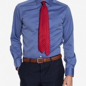 Eton Cambridge Twill Shirt Kauluspaita Blue