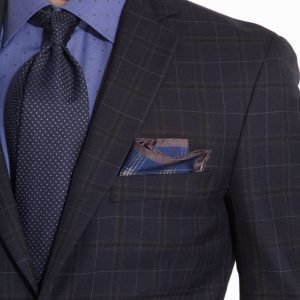 Eton Pocket Square Taskuliina Blue